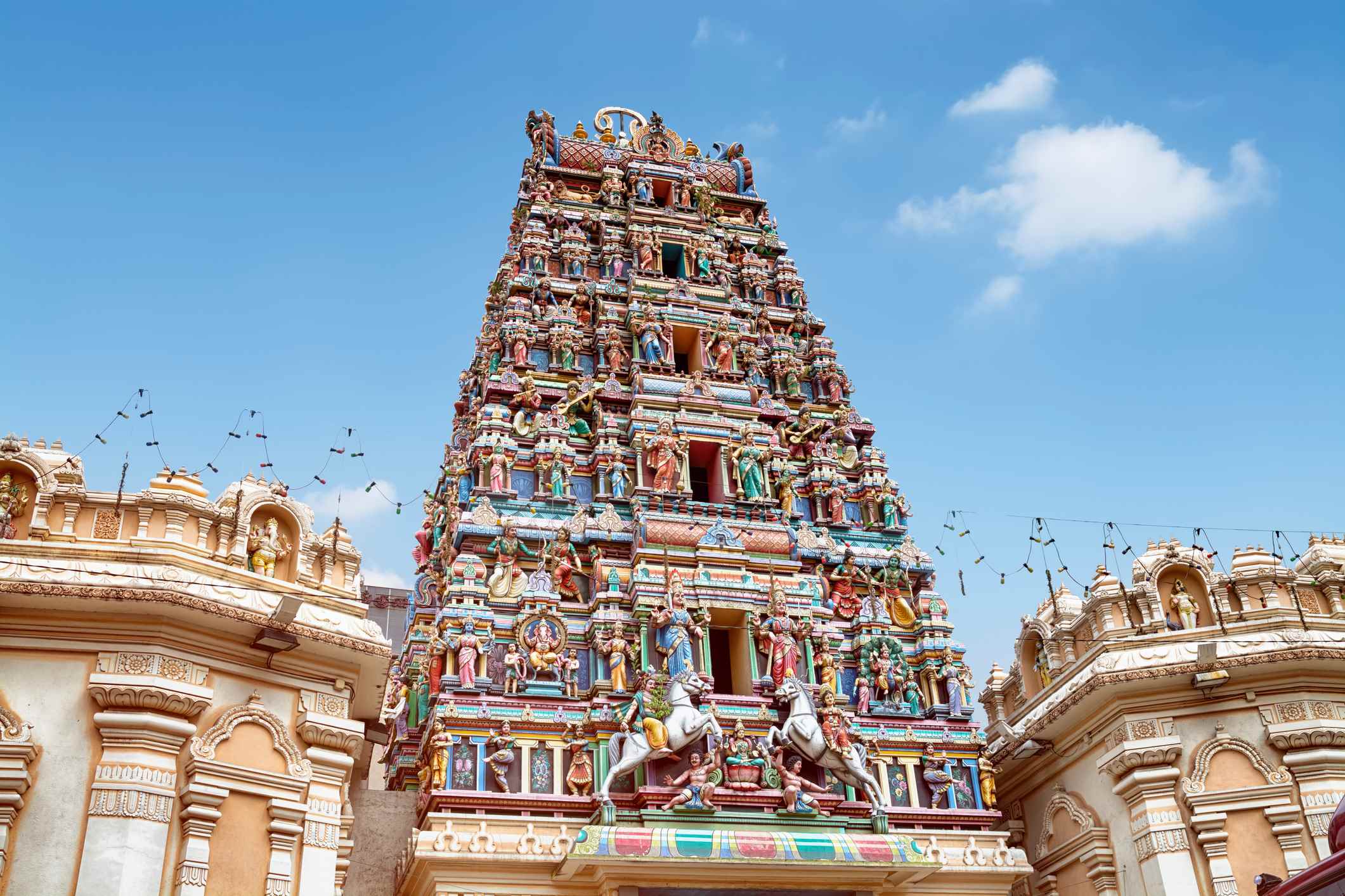 Detail Of Sri Mahamariamman Temple The Oldest Hindu Temple In Kuala 